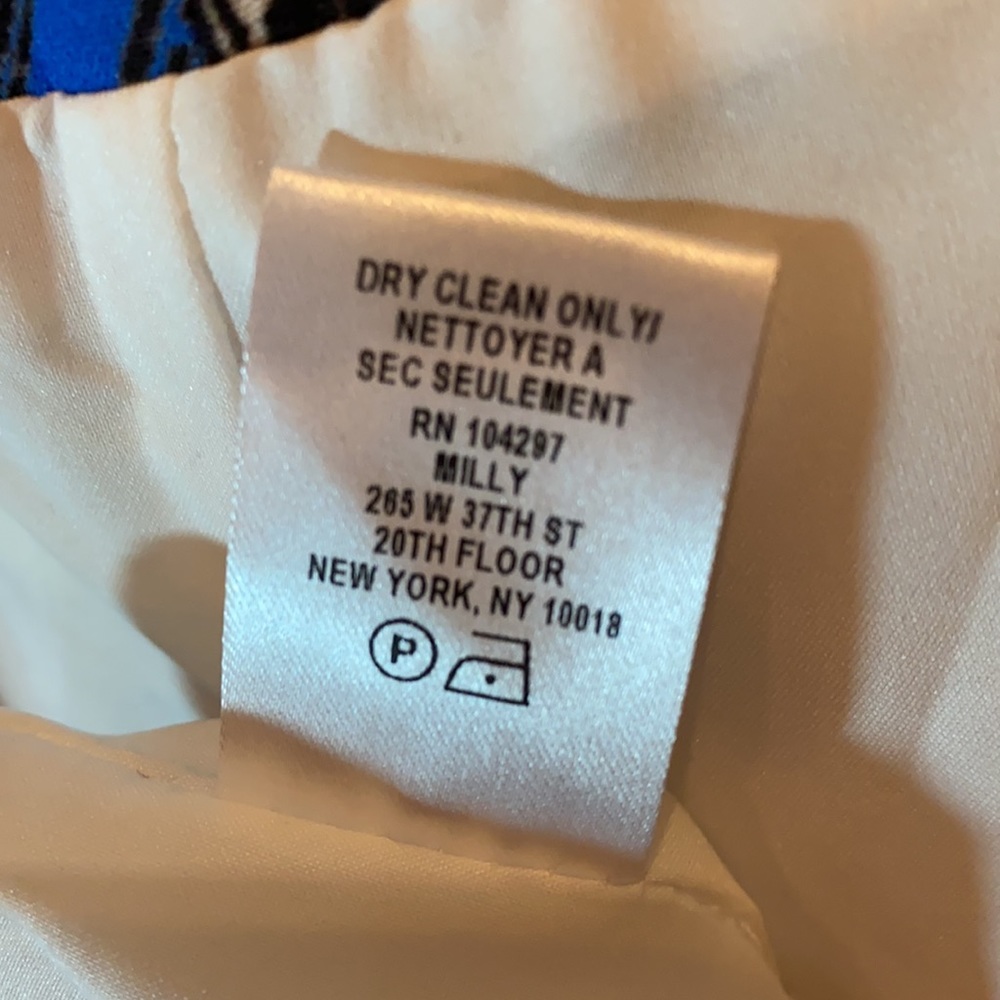 Milly Abstract Print Wide Strap Dress - Picture 8 of 11